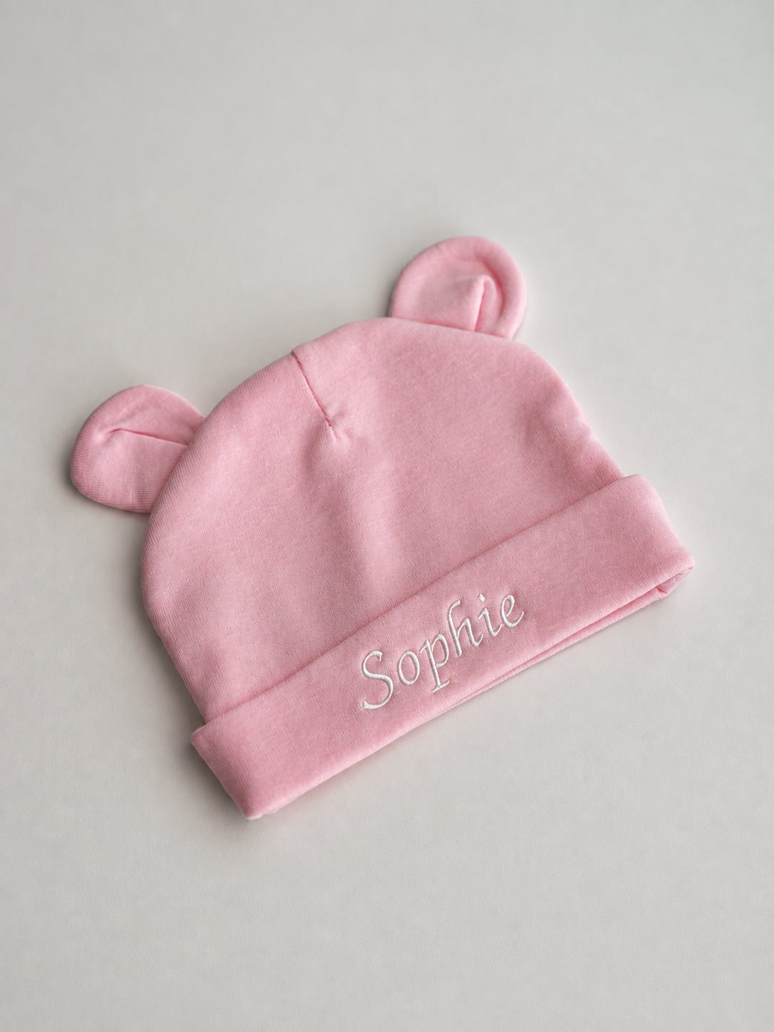 Personalised  Newborn Bear Beanie