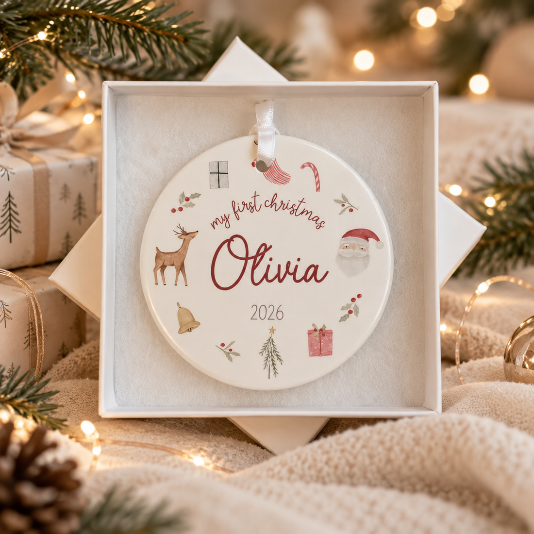 Personalised “My First Christmas” Ornament