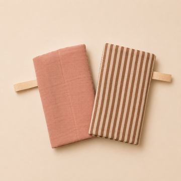 Soft Muslin Baby Cloths – Everyday Multi-Use Set (2 Pack)