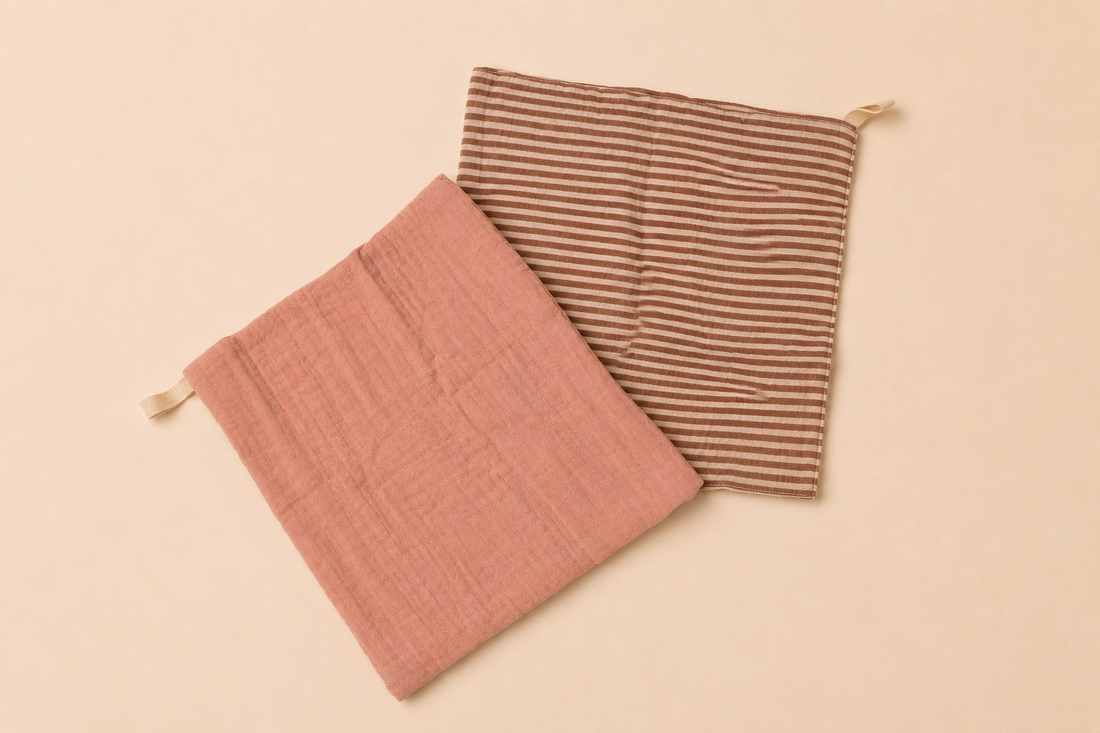 Soft Muslin Baby Cloths – Everyday Multi-Use Set (2 Pack)