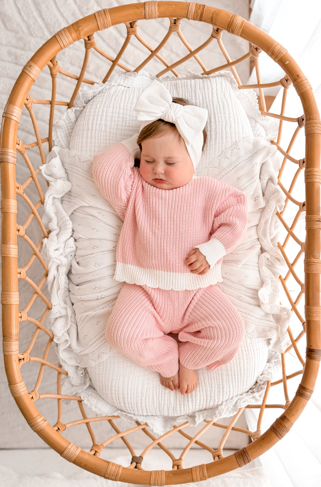Cloud Pink Knit Set