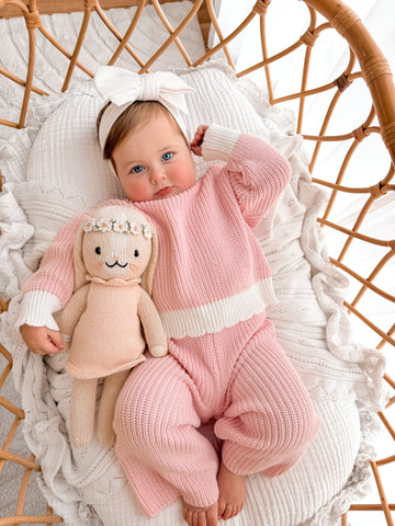Cloud Pink Knit Set