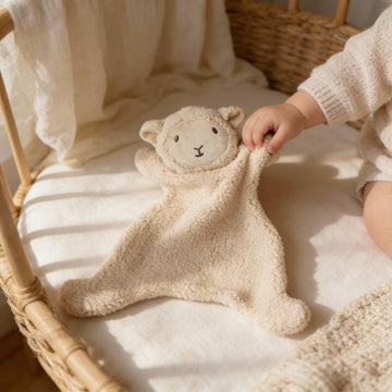 Alfredo the Lamb Baby Comforter — Soft & Cozy Security Blanket